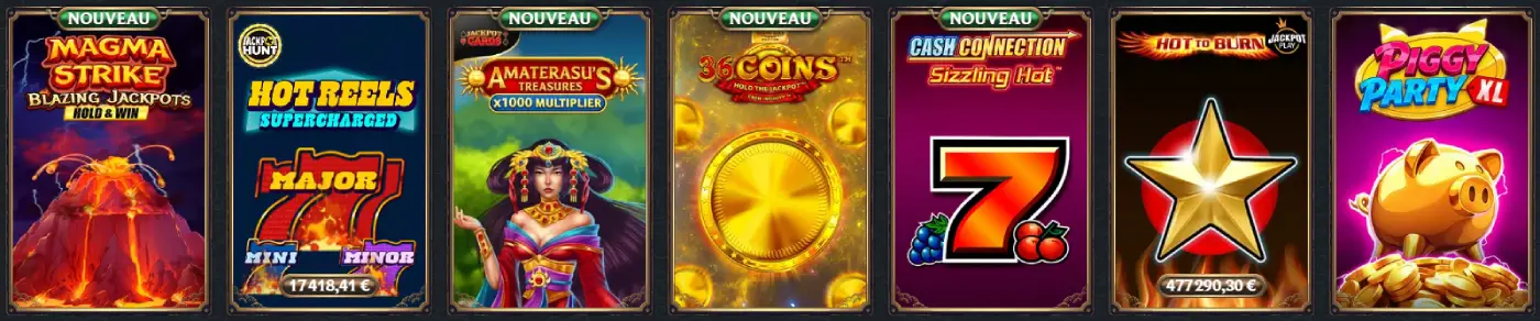 AstroMania Casino Jackpots