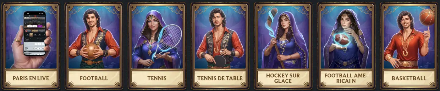 AstroMania Casino Paris sportifs